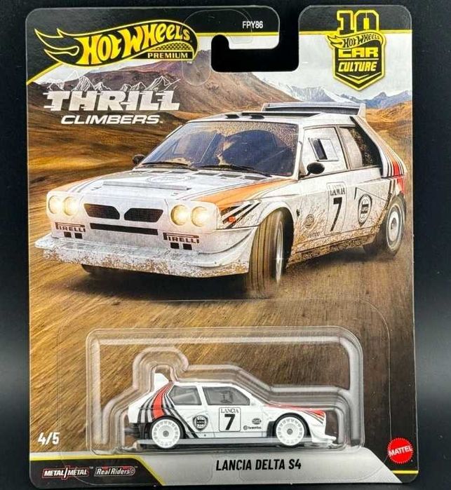 Hotwheels Lancia Delta S4 n7 Henri Toivonen