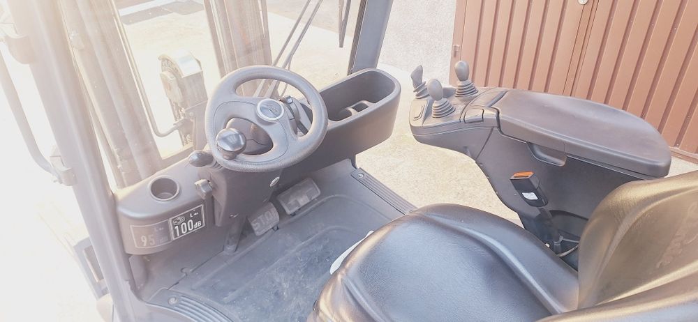 Linde H16 z 2015r Triplex przesuw Pozycjoner wózek widłowy widlak