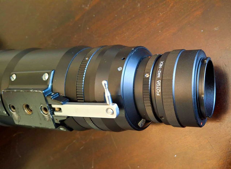 Objetiva mala Espionagem militar Ex-União Soviética adaptador sony E