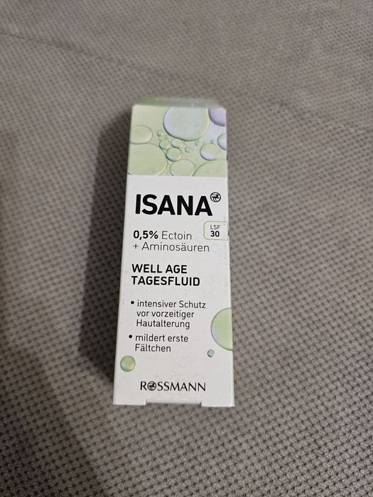 ISANA fluid przeciwzmarszczkowy na dzień, SPF 30, 30ml / krem spf30