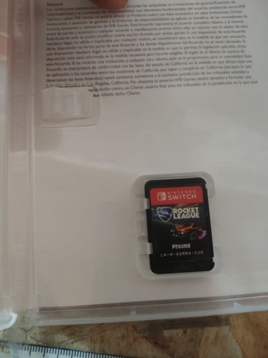 Rocket League para Nintendo Switch.

- I