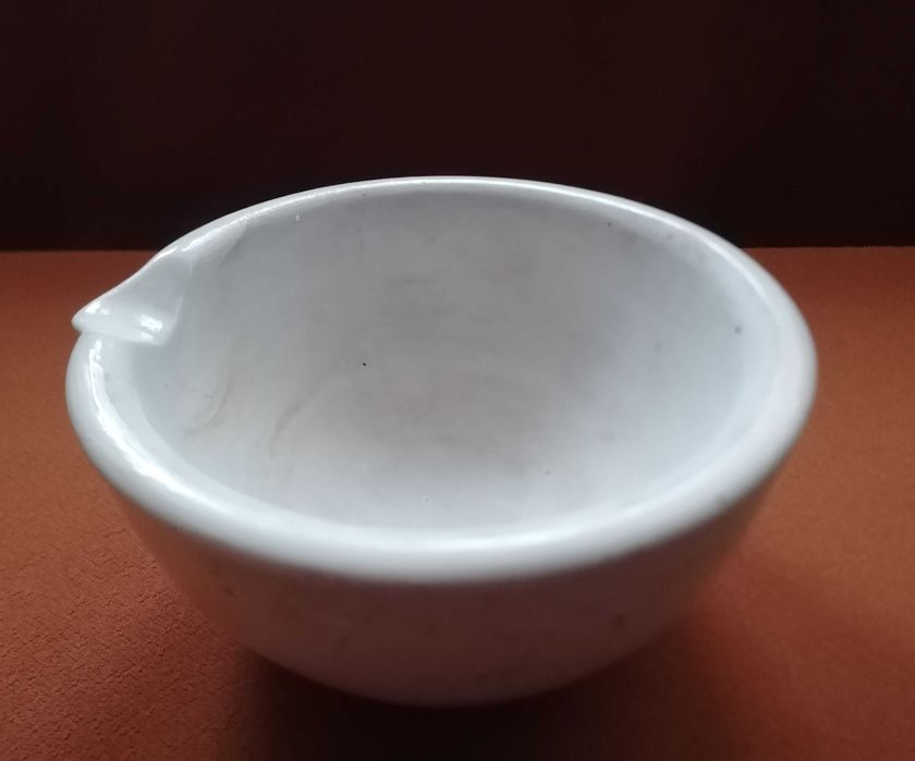 Miska,misa ceramiczna 500ml. Chodzież.Naczynie laboratoryjne grube.