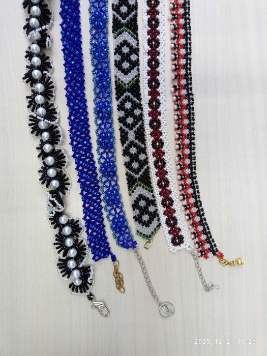 Ожерелье Бисер Чехия Handmade 43 см