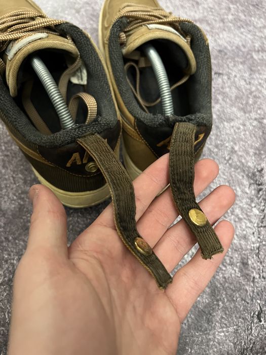 Nike air force X Carhartt velvet  Найк колаборація Кархартт аір форси