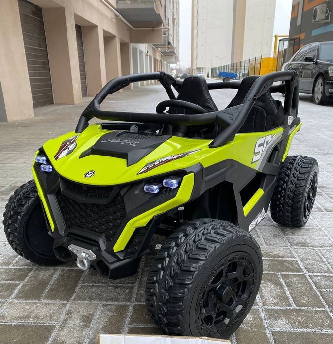 Дитячий електромобіль Баггі 2 місця детский электромобиль 4 Мотора