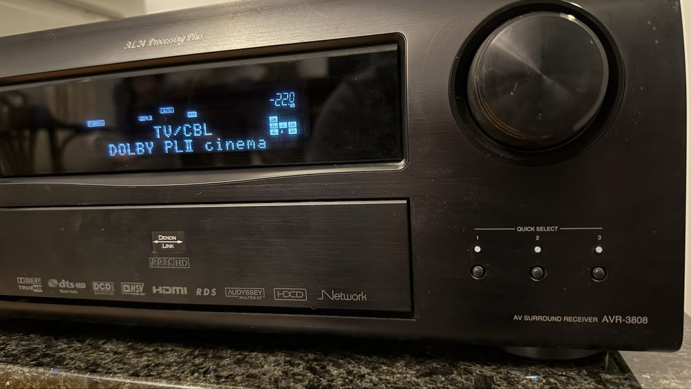 Amplituner internetowy Denon AVR 3808 mocny