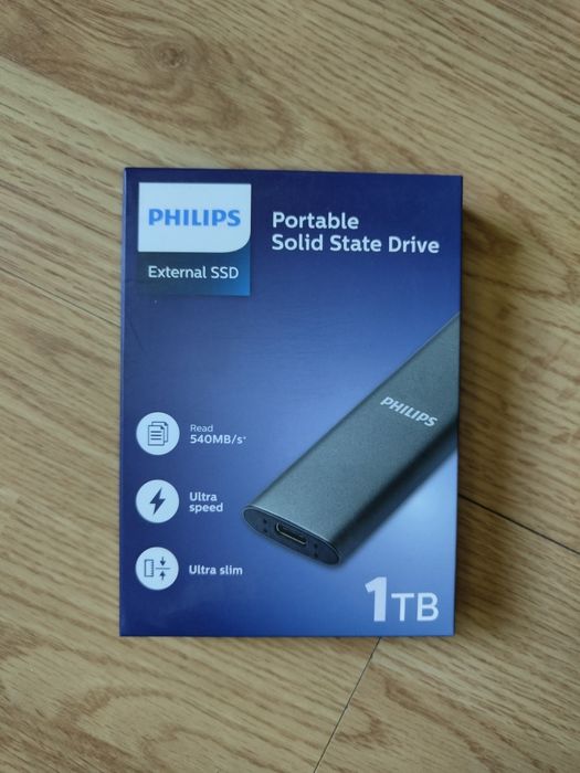 Dysk Zewnętrzny Philips Ultra Speed SSD 1TB