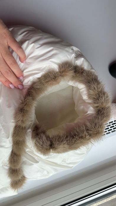 Зимовий Конверт в люльку для новонародженого