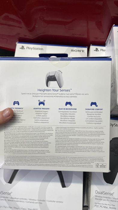 COMANDOS PS5 NOVOS SELADOS EM CAIXA (COM GARANTIA)