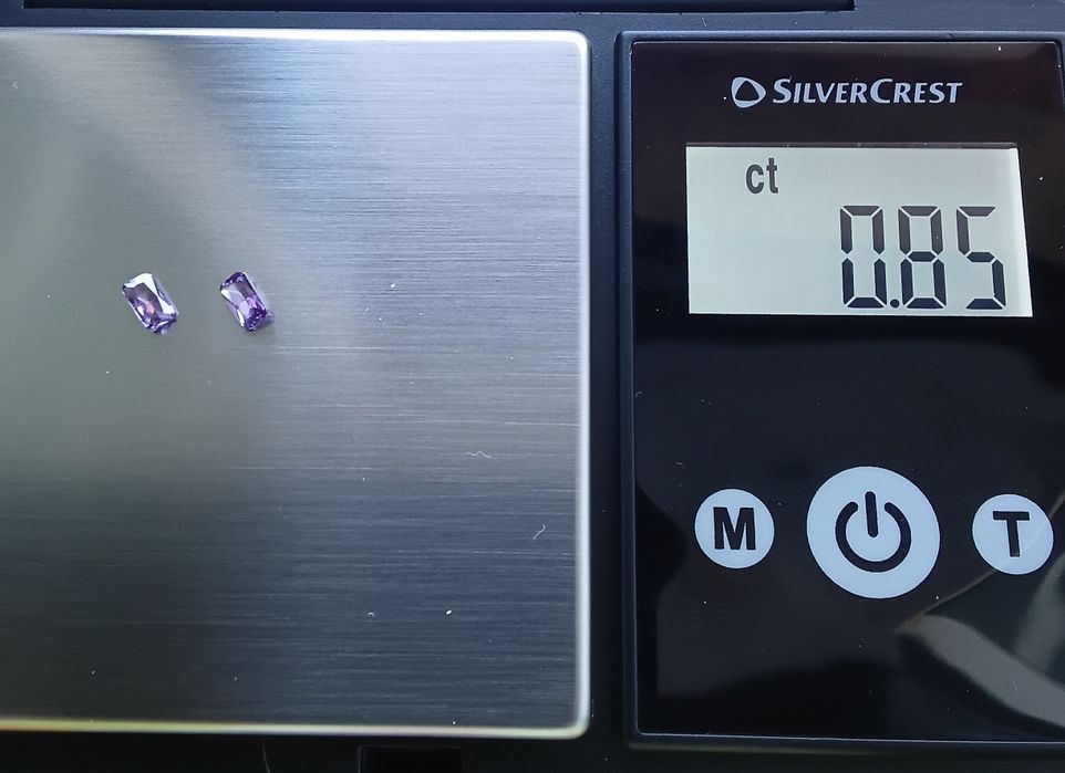 Ametistas Lapidação Esmeralda   Com Certificado de Autenticidade