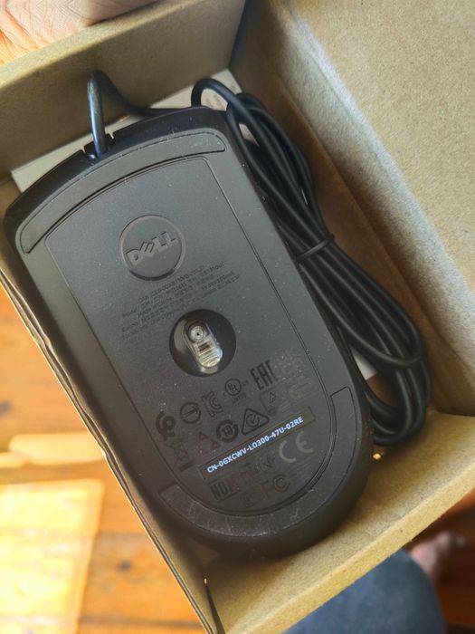 Rato USB original Dell para computador