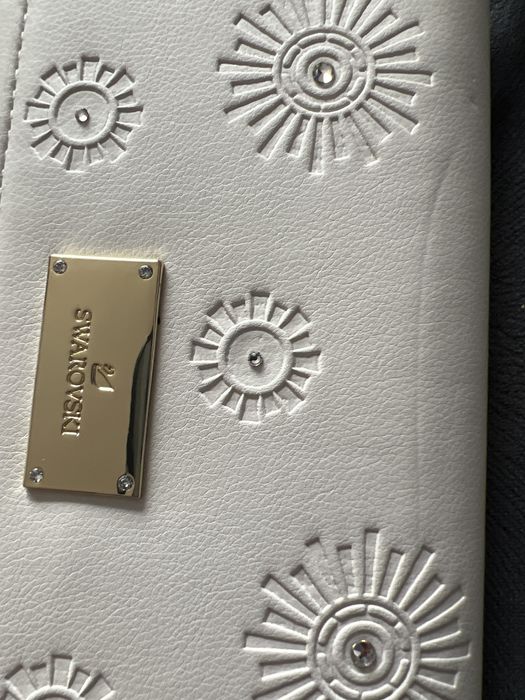 Portfel Swarovski z kryształkami