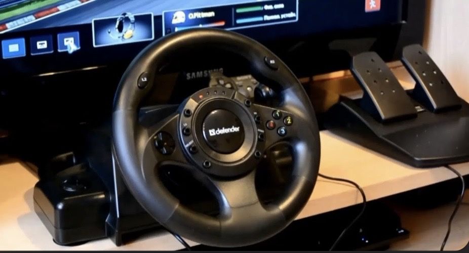 Ігрове кермо Defender FORSAGE DRIFT GT