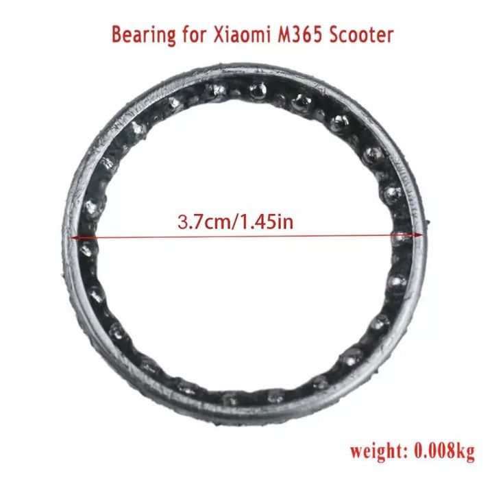 Rolamentos direção trotinete xiaomi