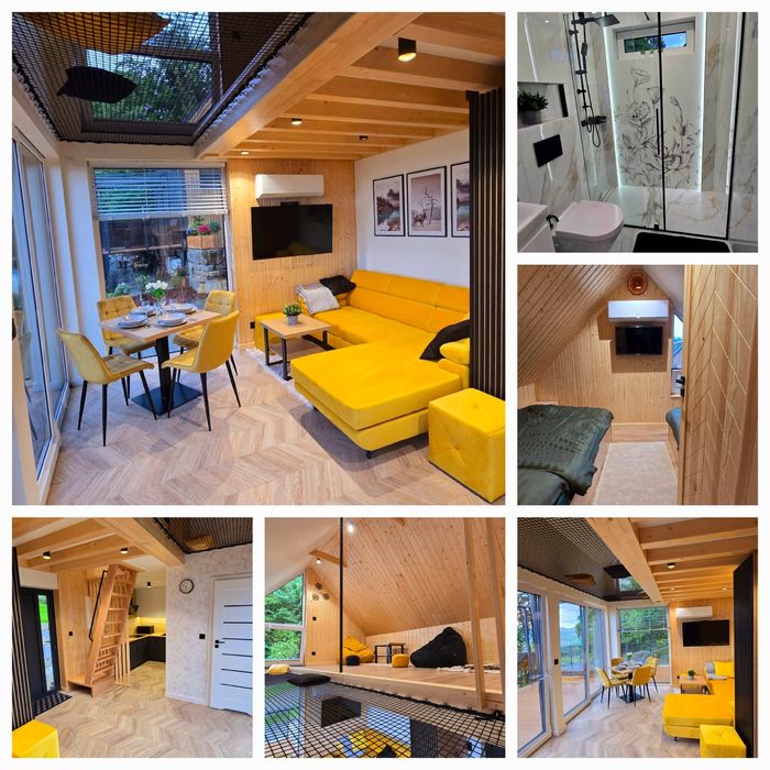 Domki Leśna Enklawa  na Ferie,Sauna,jacuzzi,las,wolne terminy OKAZJA