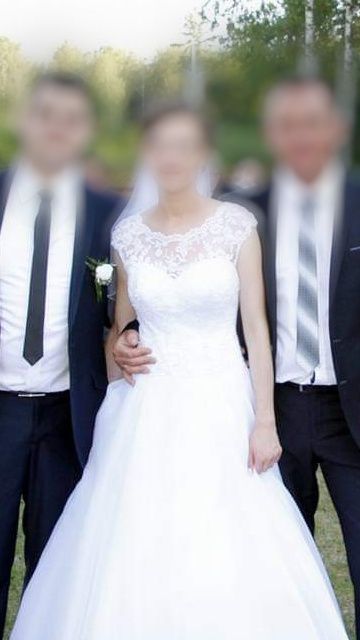 Suknia ślubna księżniczka Sarah biała
