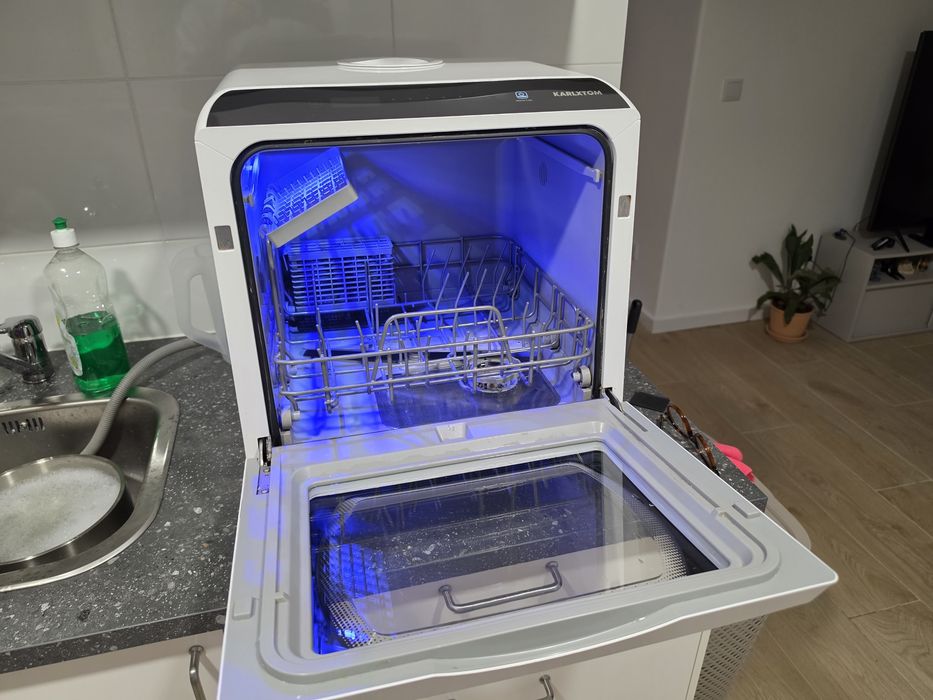 Mini Lava-Louças de Bancada Karlxtom – Impecável (6 meses de uso)