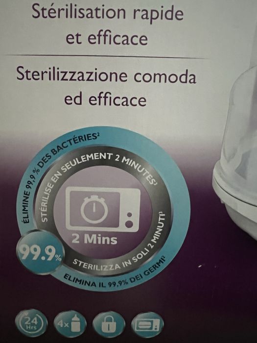 Esterelizador Philips novo por abrir63825545750659121