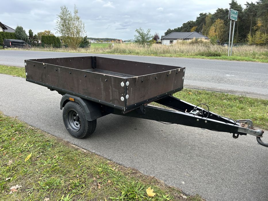 Przyczepka lekka sprowadzona dmc 500kg dokumenty