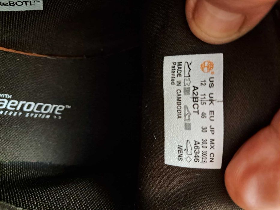 Кроссовки туфли Timberland оригинал 46 размер