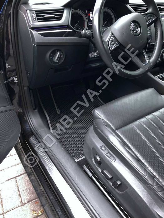 ‼️ПОДАРУНОК EVA коврики Skoda Fabia Octavia Rapid Kodiaq Karoq Superb