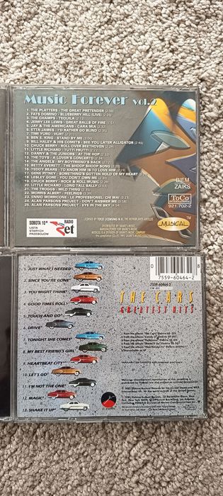 Sprzedam płyty CD widoczne na zdjęciu