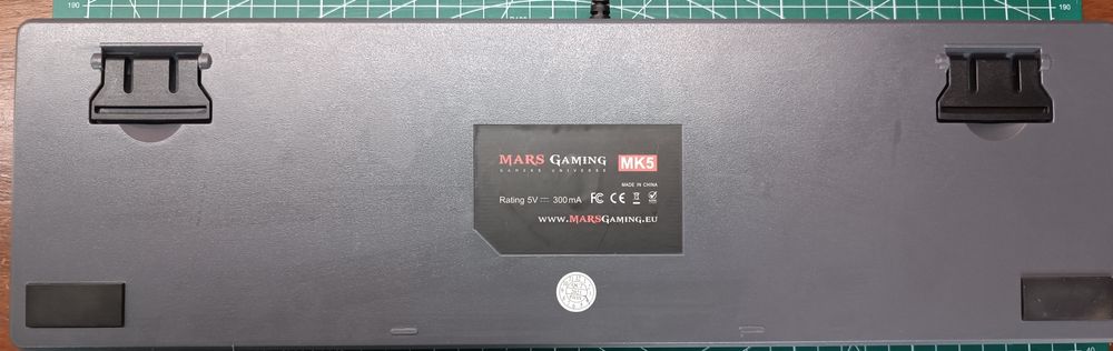Teclado Mecânico RGB Mars Gaming MK5 – Layout PT