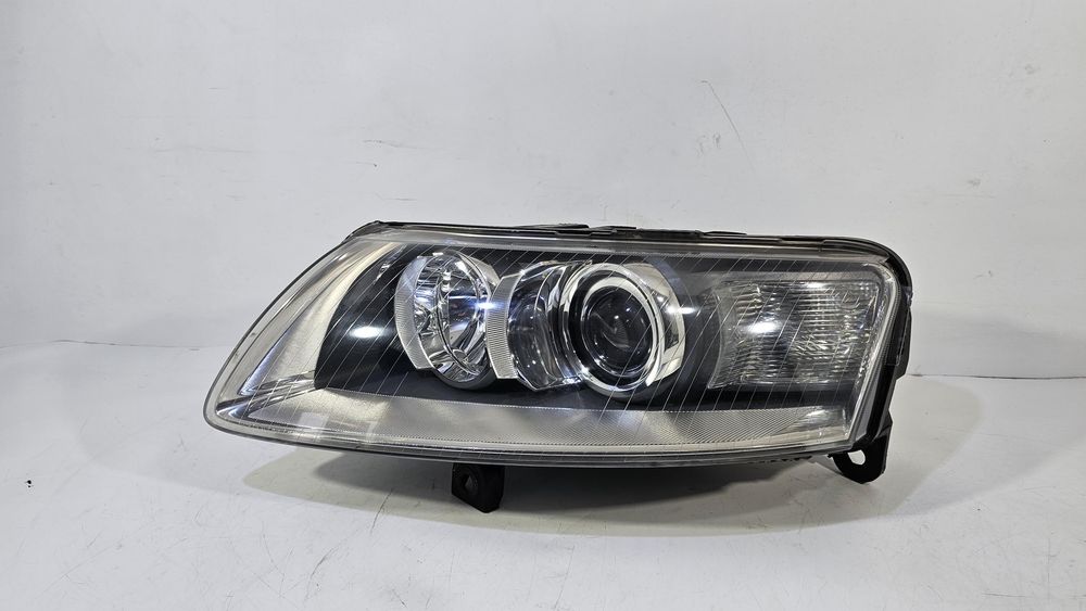 Audi a6 c6 lampa przednia bi-xenon lewa europa kompletna