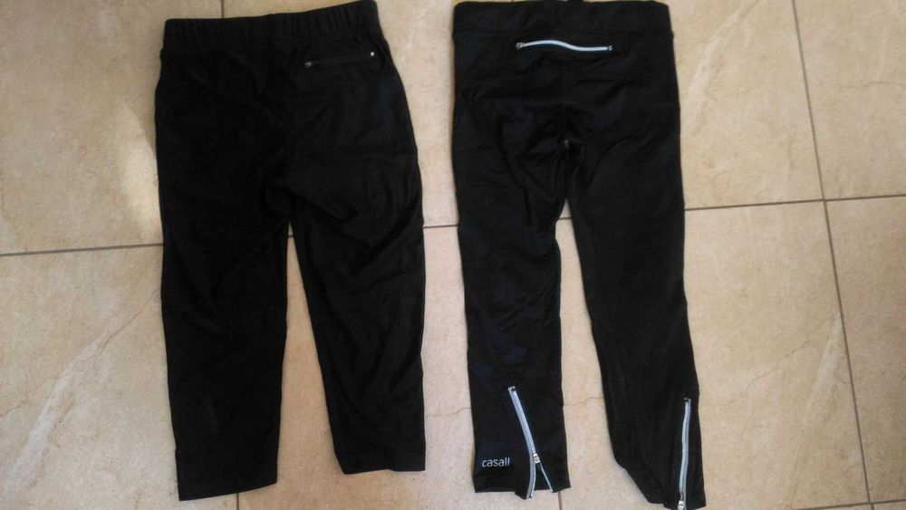 spodnie rowerowe fitness damskie 2 pary rozmiar 34