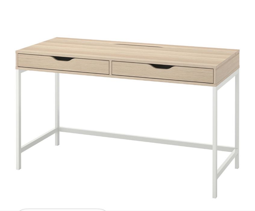 Secretária Alex Ikea - Cor Madeira 132x58cm