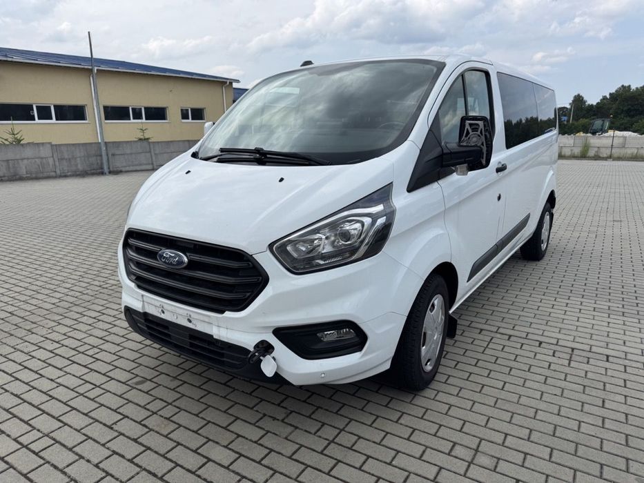 Ford Transit Custom Uszkodzony silnik, 9 Osób, Salon PL, FV 23%