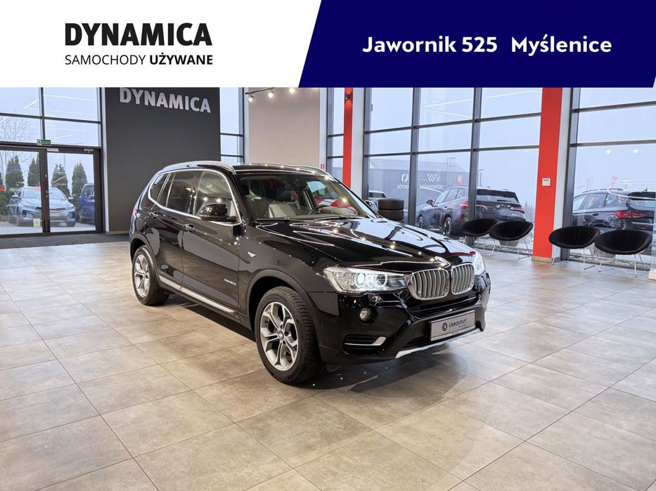 BMW X3 xdrive20d 190KM automat 2016 r., salon PL, NAVI, przebieg 153tys.km