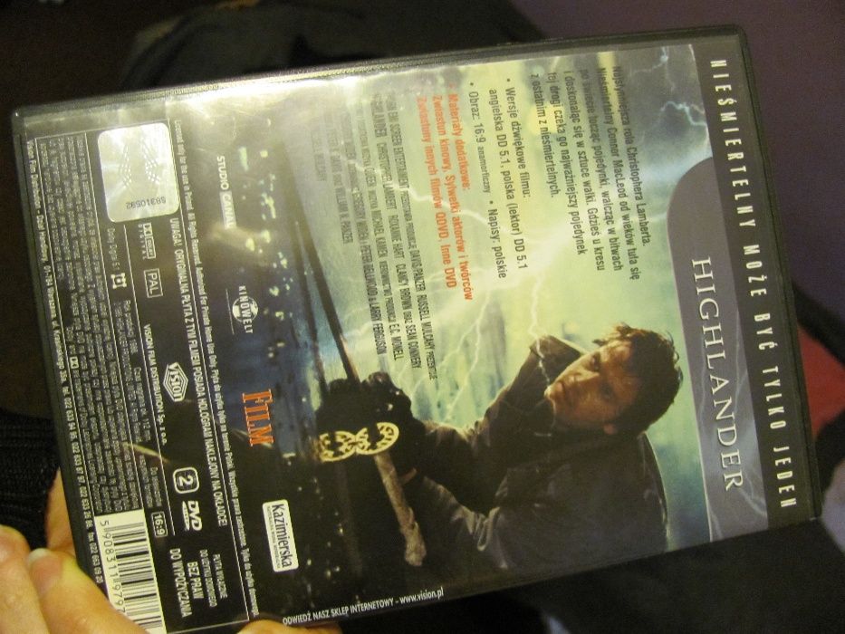 Film oryginalny Nieśmiertelny (1986) Highlander