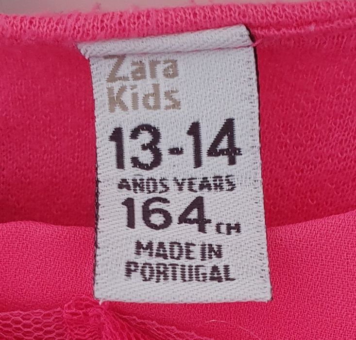 Zara-sukienka dla dziewczynki r.164cm