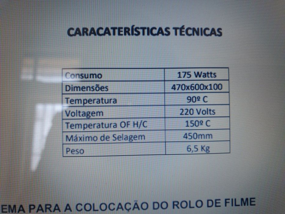 Máquina selar Vitafilm