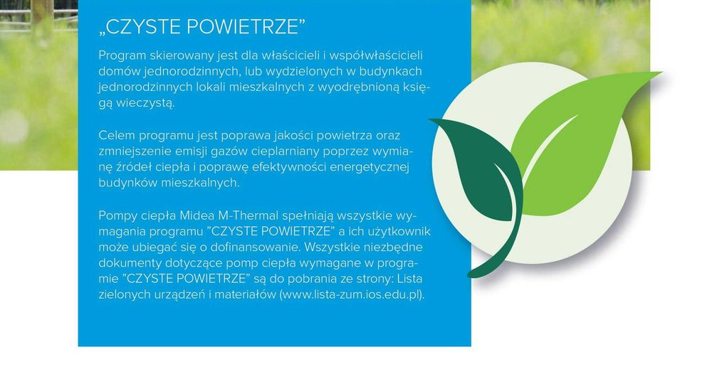 Pompa ciepła M Midea Mono R290 8 kW NOWOŚĆ!!!