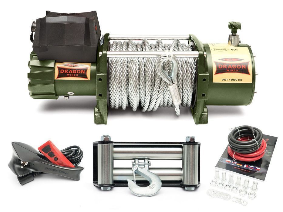 Wyciągarka elektryczna wciągarka samochodowa DWT 18000 HD Dragon Winch