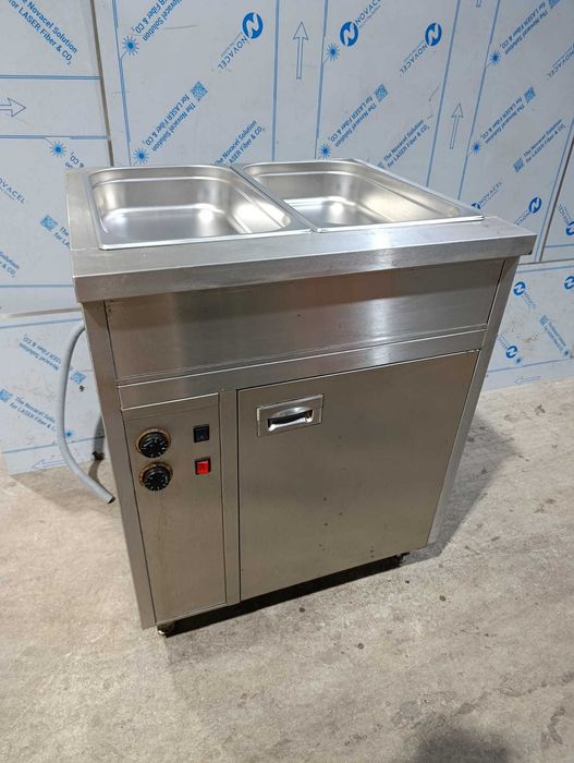 Banho maria / estufa para 2 containers