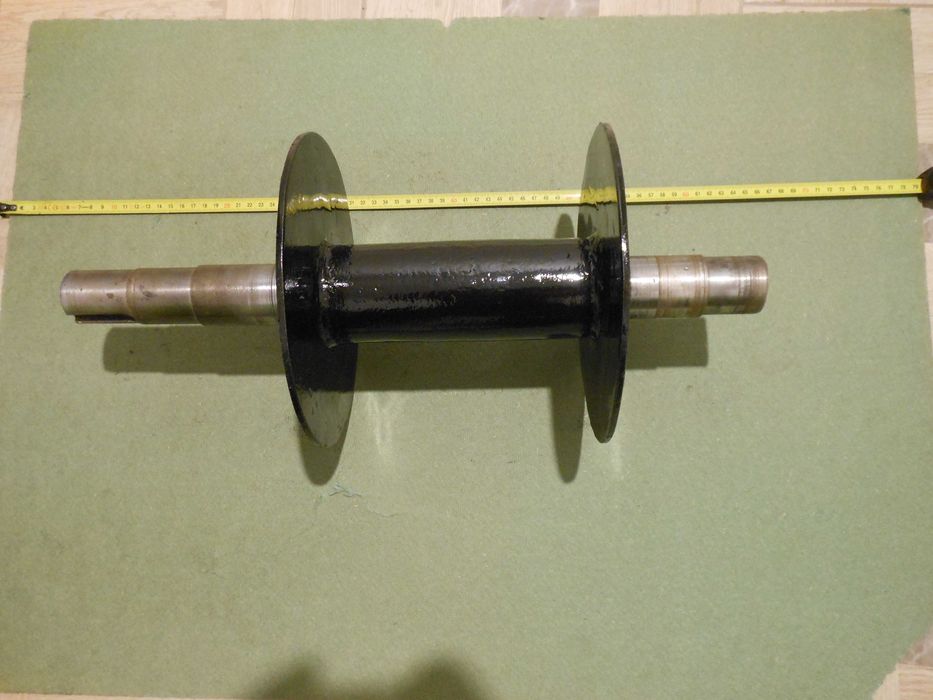 stalowy bęben szpula wałek wciągara wyciągarka