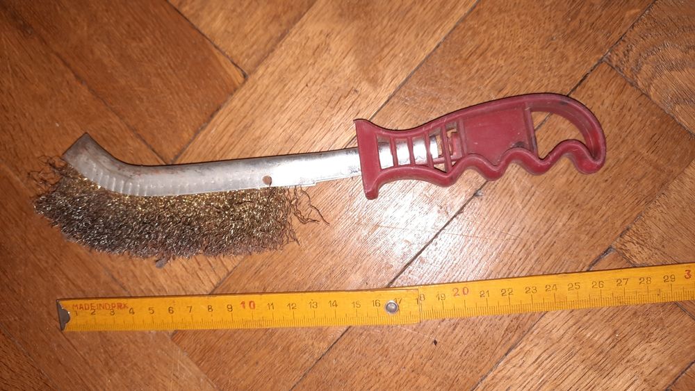 Szczotka druciana płaska