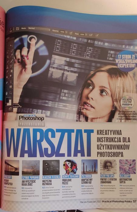 czasopismo Practical Photoshop z plytą CD 2/2013