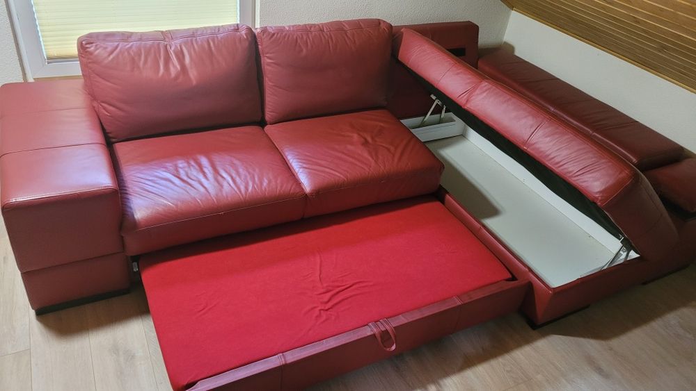 Narożnik skóra firmy Optisofa