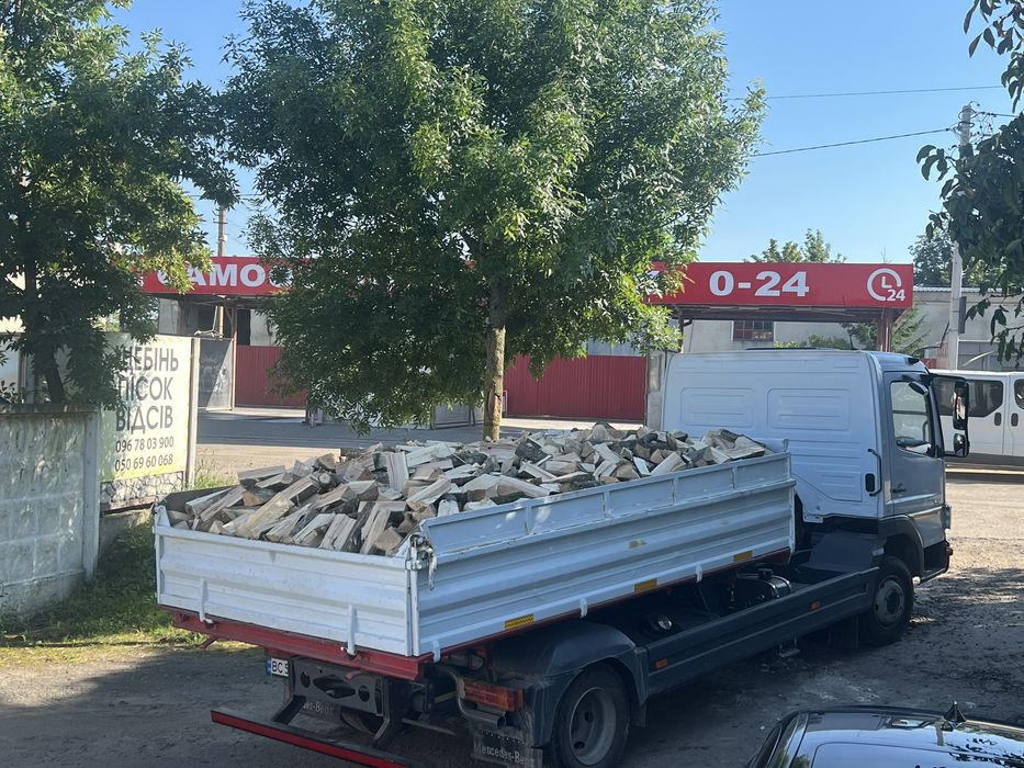 Дрова (Дуб ,Граб) колоті з доставкою