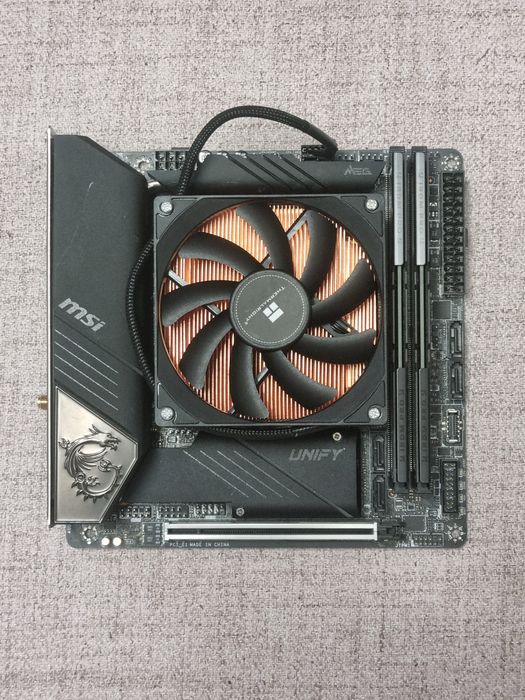 Zestaw MSI z490i unify i5-10600K