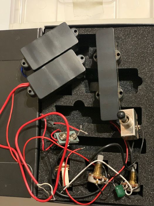 Przetworniki Pickupy do Basu PJ Precision Jazz Aktywne