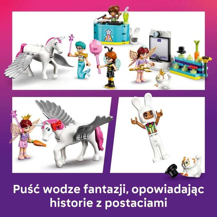 Klocki Lego Friends 42661 Bal przebierańców z jednorożcem i wróżką
