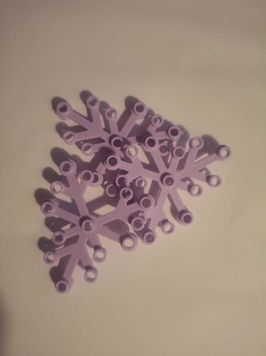 lego 2417 duże liście lawendowe 3szt