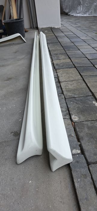 Bodykit c123 mercedes kolor!! Ciepło biały