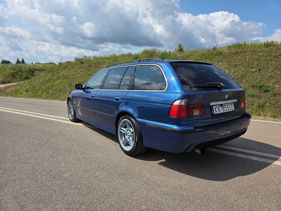 BMW Seria 5 E39 2.5 M57 525d kombi jasna skóra multimedia