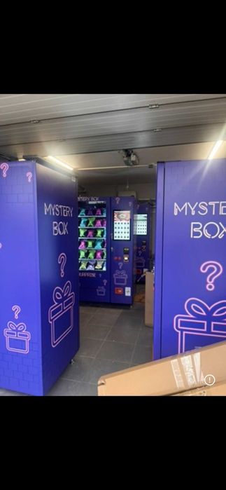 Automat vendingowy Mystery Box | Gotowy Biznes | Nowy | Zatowarowany